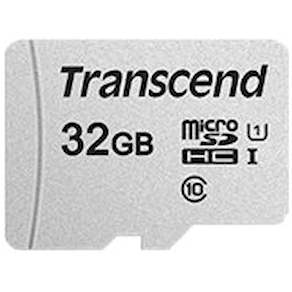 Transcend 300S - Flash-minneskort - 32 GB - UHS-I U1 / Class10