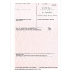 PC-Formular RNK Ursprungszeugnis