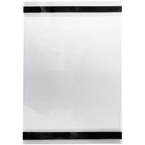 Magnetficka PVC A4 stående Klar