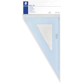 Zeichendreieck STAEDTLER Mars, 32 cm, blau-transparent