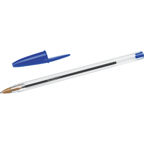 Bläckkulpenna BIC Cristal Medium Blå, 1.0mm, dokumentäkta,