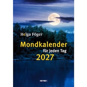 Abreißkalender Heyne Mondkalender Helga Föger, 13 x 21,5 cm