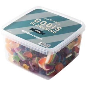 Blandet slik uindpakket 1800 g