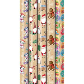 Weihnachts-Geschenkpapier ZÖWIE Bambini 2, sortiert