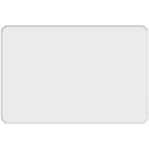 Lintex FRAME Glastavla, 1500 × 1000 × 50 mm, Pure 130