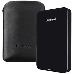 Externe harde schijf Intenso Memory Case, 5 TB, zwart