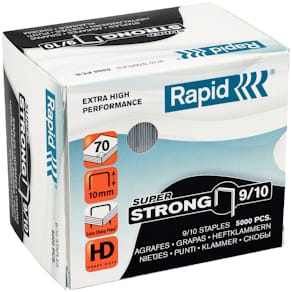 Häftklammer Rapid 9/10 Super Strong, 70ark, 5000/fp