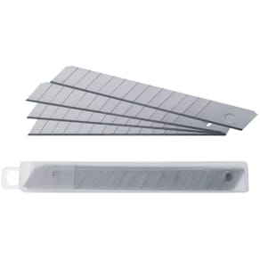 Ersatzklinge WESTCOTT, 9 mm, 10 Stück, silber