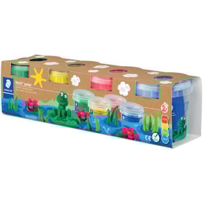 Modelliermasse STAEDTLER Noris Club, Set, Basisfarben (4-farbig)