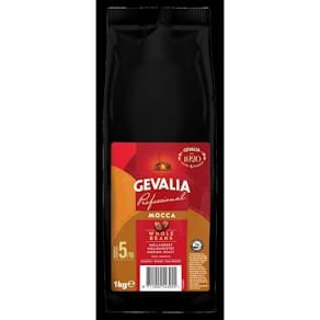 Kaffe GEVALIA Mocca Bönor 1kg 8/krt