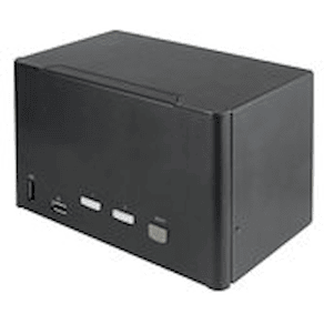 StarTech.com 2-ports DisplayPort KVM-switch för fyra skärmar