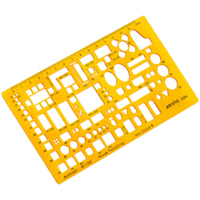 Möblierungsschablone Aristo Architekt