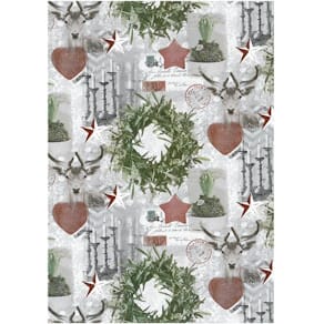 Julpapper 57cmx154m Candlelight FSC