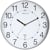 Wanduhr Unilux Wave, Ø 30 cm, metallgrau
