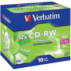 CD-RW DataLifePlus 8-12X High Speed(10)
