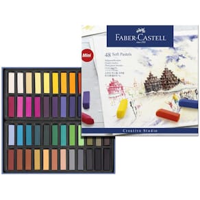 Torrpastellkritor Faber-Castell, 48 färger