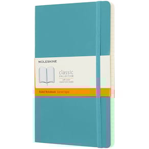 Classic Soft Linjerad Large Reef Blue