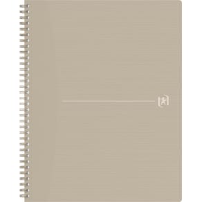 Spiraalschrift Oxford Origin, A4+, 140 bladzijden, geruit 5 mm