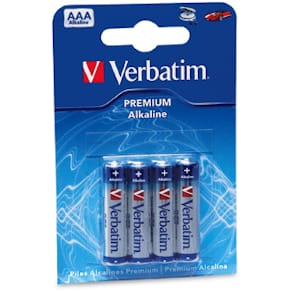 Verbatim Alkaline AAA/LR03 (4-Pack)
