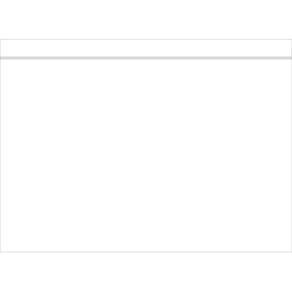 Dokumententasche RNK C4, selbstklebend, weiß