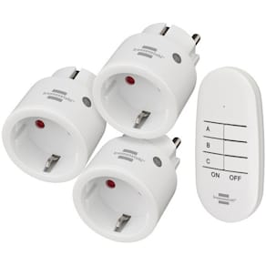 Funkschalt-Set Brennenstuhl Comfort-Line, 4-teilig, weiß