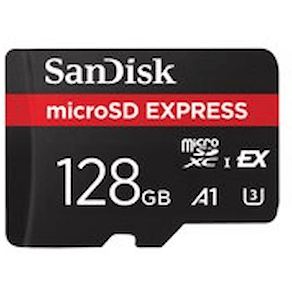 SanDisk Express - Flash-minneskort - 128 GB - mikroSDXC UHS-I