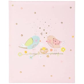 Babytagebuch TURNOWSKY Loving Birds Girl, 44 Seiten, bunt