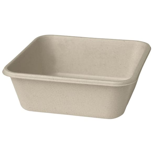 Salatboks DUNI 900ml bagasse brun (40) 9frp