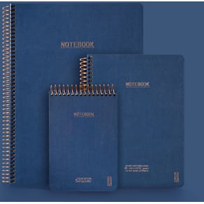 KOZO Anteckningsbok A4 Premium Navy