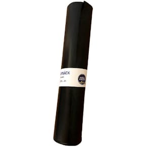 Plastsäck LDPE 125L 40my svart 25/rl