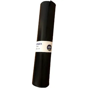 Plastsäck LD R100 125L 40my svart 25/rl