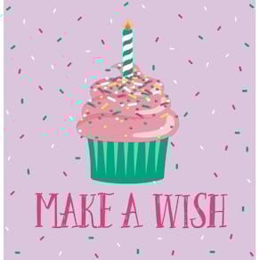 Motivserviette Paper+Design, 33 x 33 cm, Geburtstag Spruch