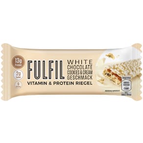 Proteinriegel FULFIL White Chocolate Cookies & Cream, 15 x 40 g
