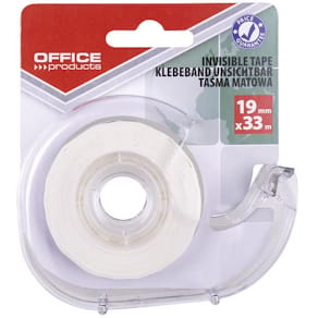 Plakband OFFICE products, 19 mm x 33m, transparant, blister