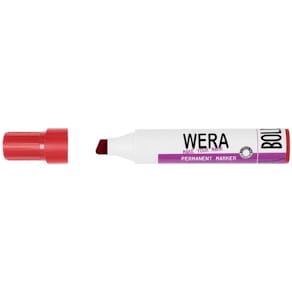 Marker BNT skrå spids rød 2–10 mm, 10 stk