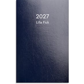 Burde Kalender Lilla Fick 2027 blå kartong
