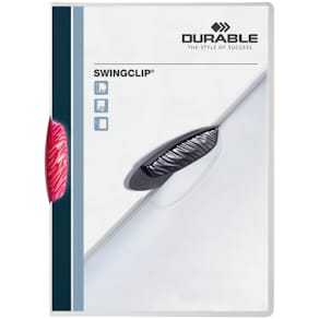 Klemmmappe Durable Swingclip, A4, purpur
