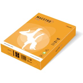 Kopierpapier MAESTRO COLOR Pastell, A4, 80g, altgold, 500 Blatt