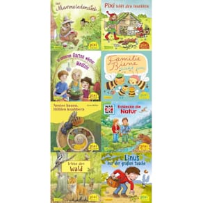 Bilderbuch CARLSEN Pixi Serie 290, 24 S., 8 Titel im Display