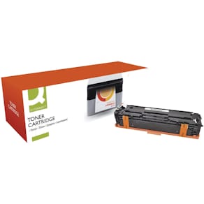 Toner Q-CONNECT, zwart, 2400 pagina's, voor HP (CF210X)