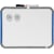 Whiteboard Nobo Slimline mini, magnetisch, staal, ft 22 x 28 cm
