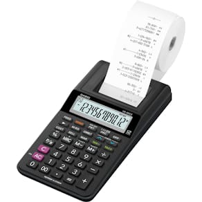 Remsräknare CASIO HR-8RCE svart