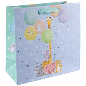 Geschenktragetasche TURNOWSKY Balloon Party, 270 x 270 x 130 mm