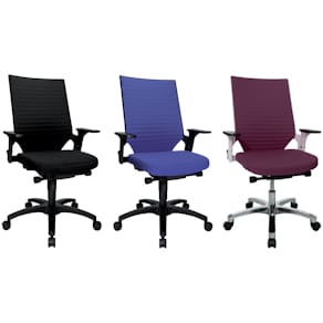 Drehstuhl Topstar +AL, PVC, schwarz