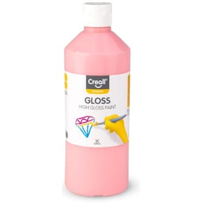 Glansfärg CREALL Gloss 500ml rosa