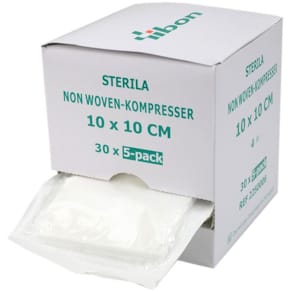 Kompress NW steril 5-p 10x10cm 150/fp