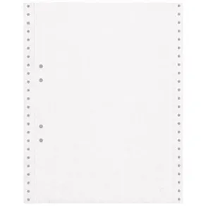 Tabulatorpapper Otryckt, ohålat, 210mm x 12 tum, 2500/kt