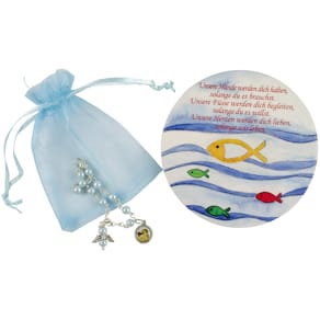 Geschenkset Fische, blau