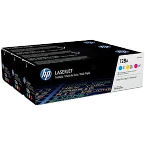 Toner-Multipack HP 128A, cyan, magenta, gelb