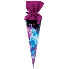 Schultüte Goldbuch Schmetterling, 35 cm, bunt
